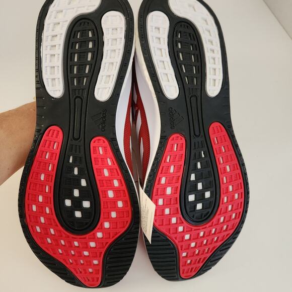 adidas Nebrasca Cornhuskers Supernova Shoes Men\'s, Red, Size 9.5 main image 5